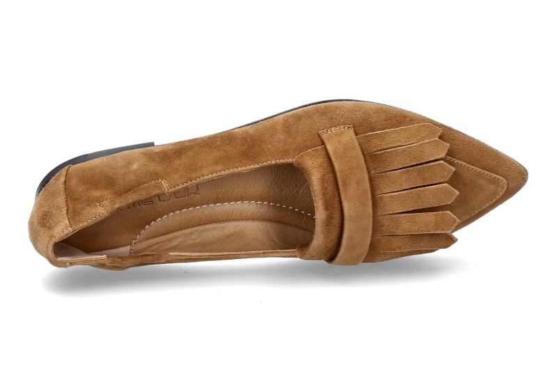 Pomme D'Or Slipper GRACE CAMOSCIO CARAMEL (41)