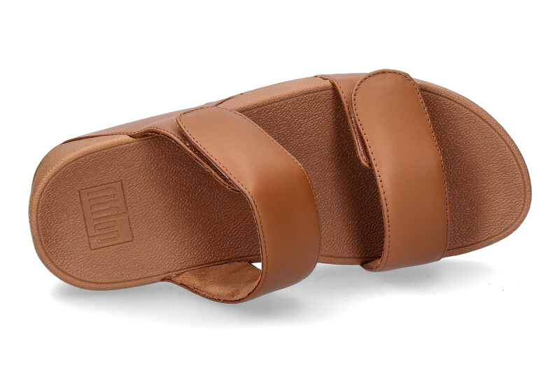Fitflop Pantolette LULU ADJUSTABLE LIGHT TAN JE7390