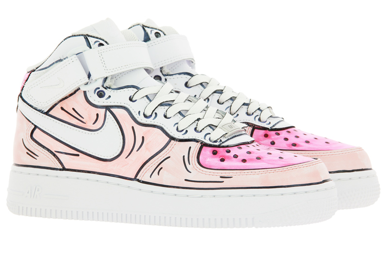 ballo-Da-Sola-Nike-Sneaker-Airforce-mid-rosa-236100118-0000 ballo-Da-Sola-Nike-Sneaker-Airforce-mid-rosa-236100118-0000