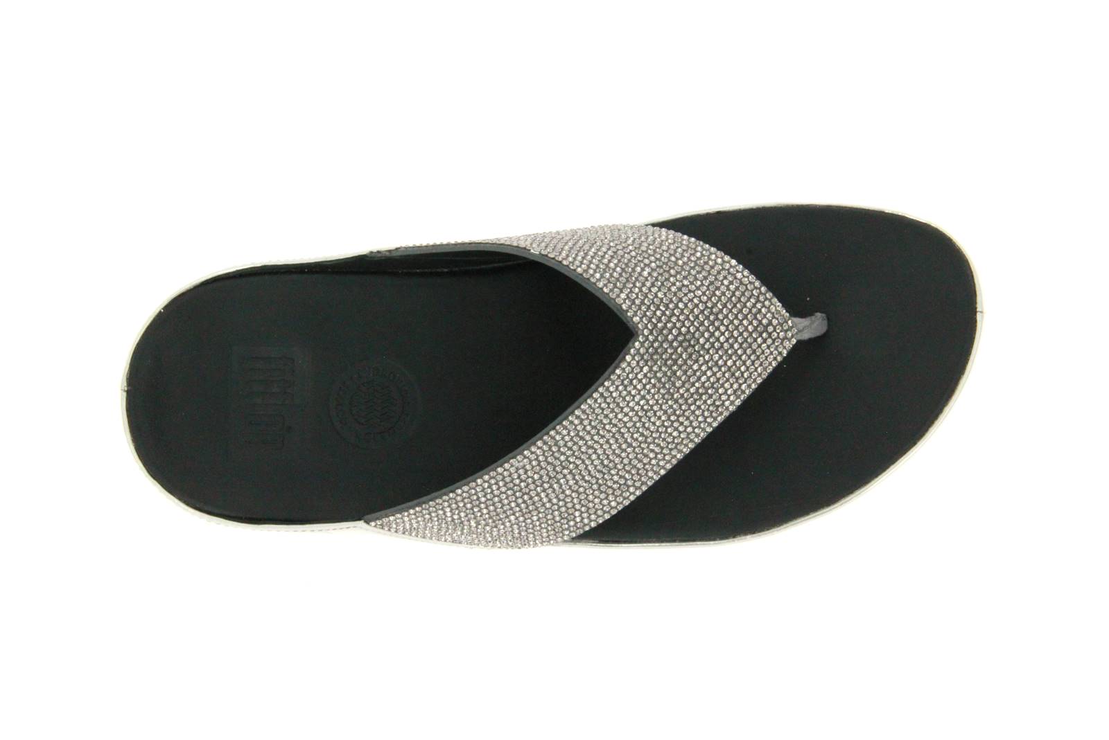 Fitflop Pantolette PEWTER CRYSTAL (39)