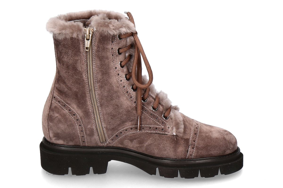Luca Grossi Reißverschlussstiefelette gefüttert SENSORY BISONTE- taupe_255900074_6