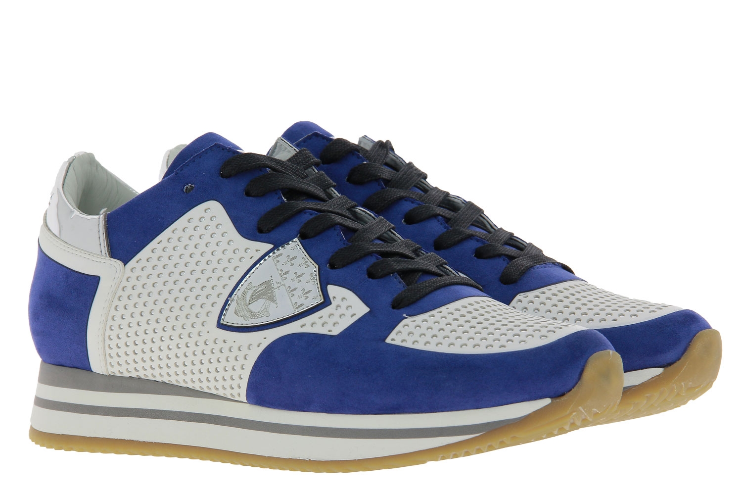 Philippe Model Sneaker TROPEZ TECHNIQUE STUD BLUE BLANC (37 )