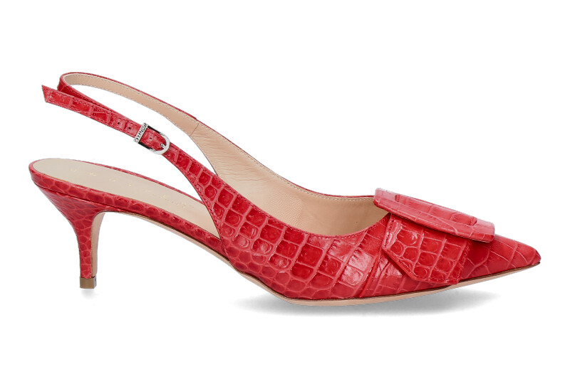 Unützer Slingpumps PRINTED COCCO ROSSO (37½)