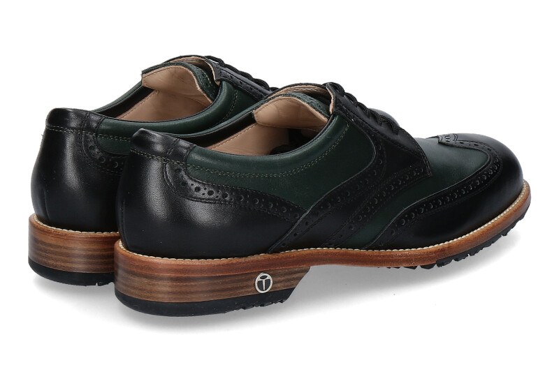 Tee Golf Shoes Herren- Golfschuh TOMMY NERO VERDE (44½)