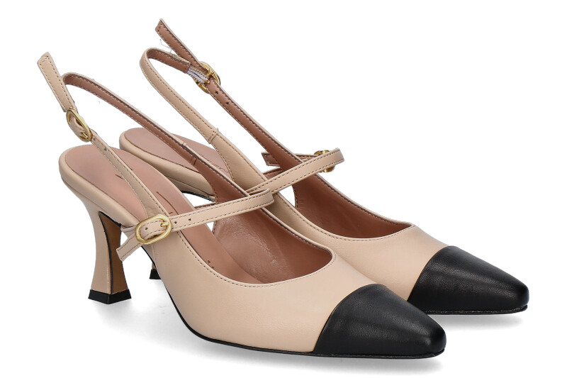 Bianca Di Slingpumps NAPPA CAPPUCCIO CUOIO 