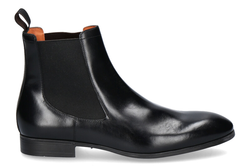 Santoni Chelsea Boot NAPPA NERO (41)