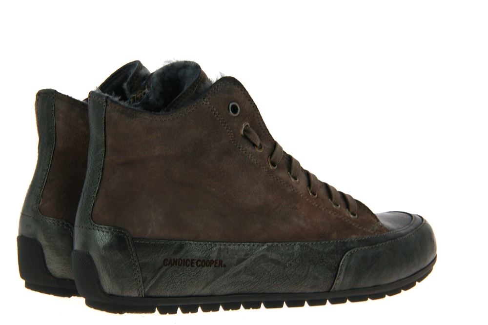 Candice Cooper Sneaker gefüttert PLUS SHEARLING CAMOSCIO OLMO (38)