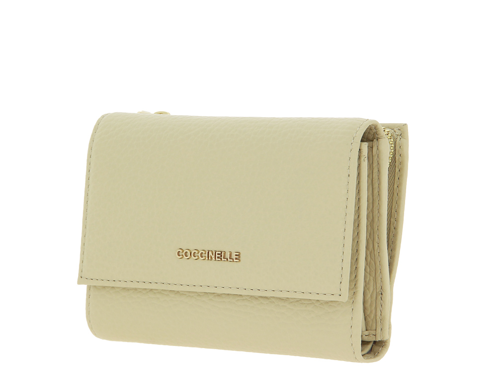 Coccinelle Portemonnaie GRAIN LEATHER METALLIC SOFT SILK Coccinelle Portemonnaie GRAIN LEATHER METALLIC SOFT SILK