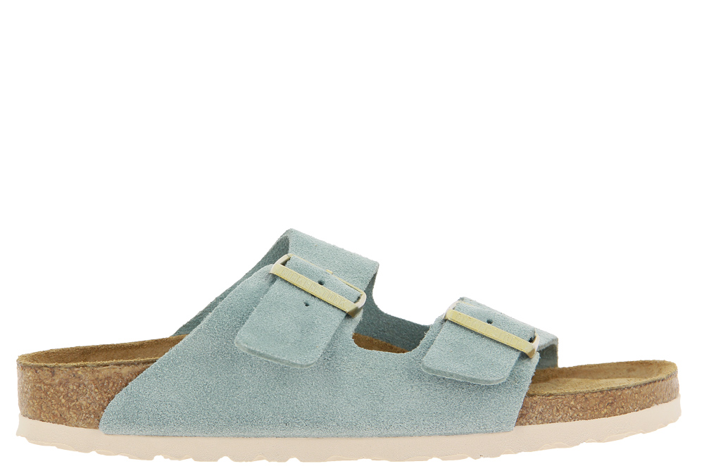 Birkenstock arizona suede leather light blue deals