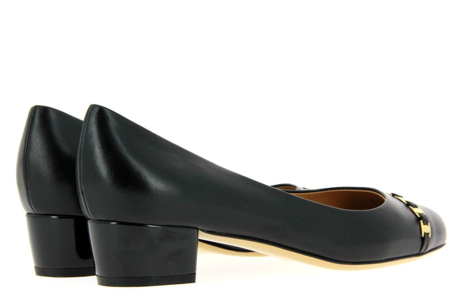 Salvatore Ferragamo Pumps PIM CALF NERO (37 )