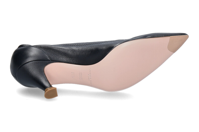 Roberto Festa Pumps ALBINO NAPPA CHIFFON BLEU NAVY (39)