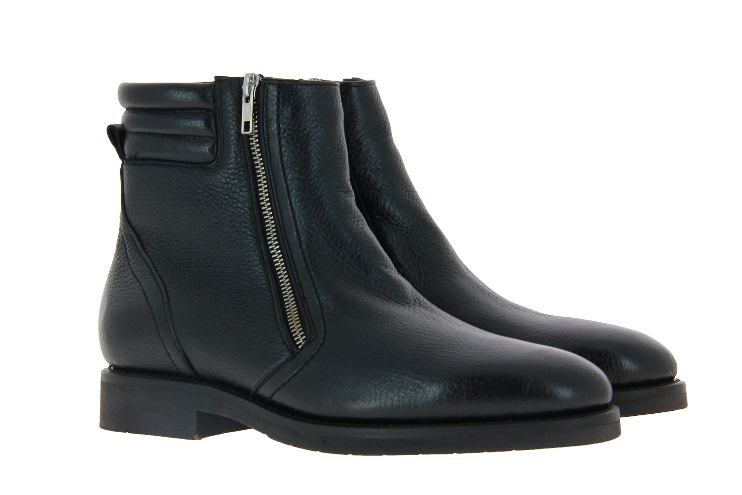 Cordwainer Stiefelette gefüttert DEERSKIN BLACK (41)