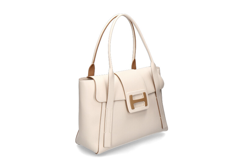 Hogan Tasche Handtasche H-BAG SHOPPING ELFENBEIN