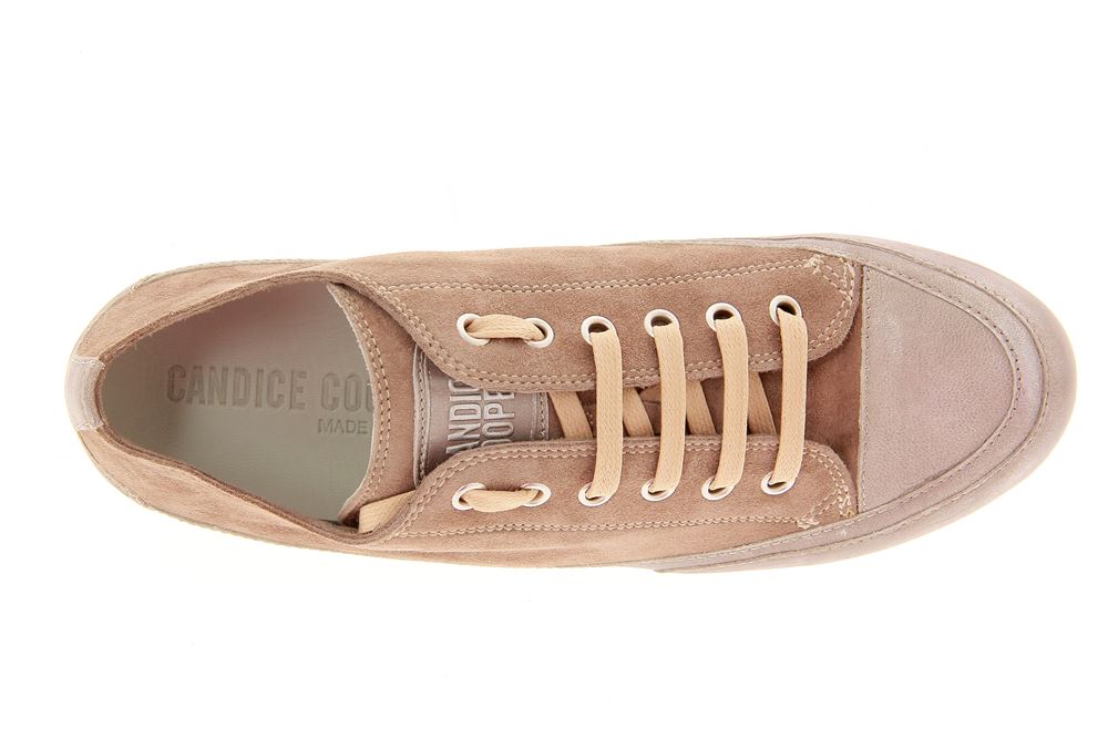 Candice Cooper Sneaker ROCK CAMOSCIO ANTILOPE ANILSILK TAUPE  (36)