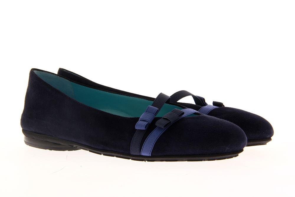 Thierry Rabotin Ballerina GIGLIO CAMOSCIO NAVY (37½) Thierry Rabotin Ballerina GIGLIO CAMOSCIO NAVY (37½)