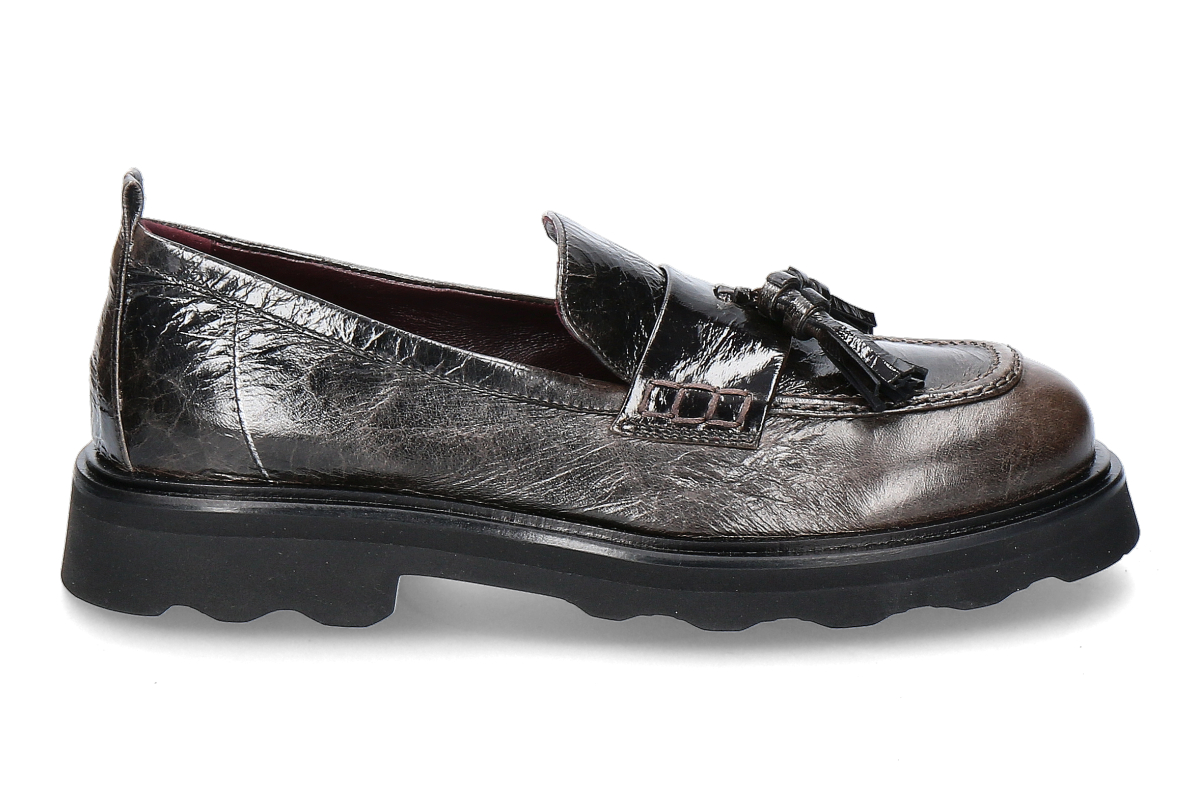 Pomme d'Or Loafer NICKY NAPLAK PULL UP- coffee/ dunkelbraun