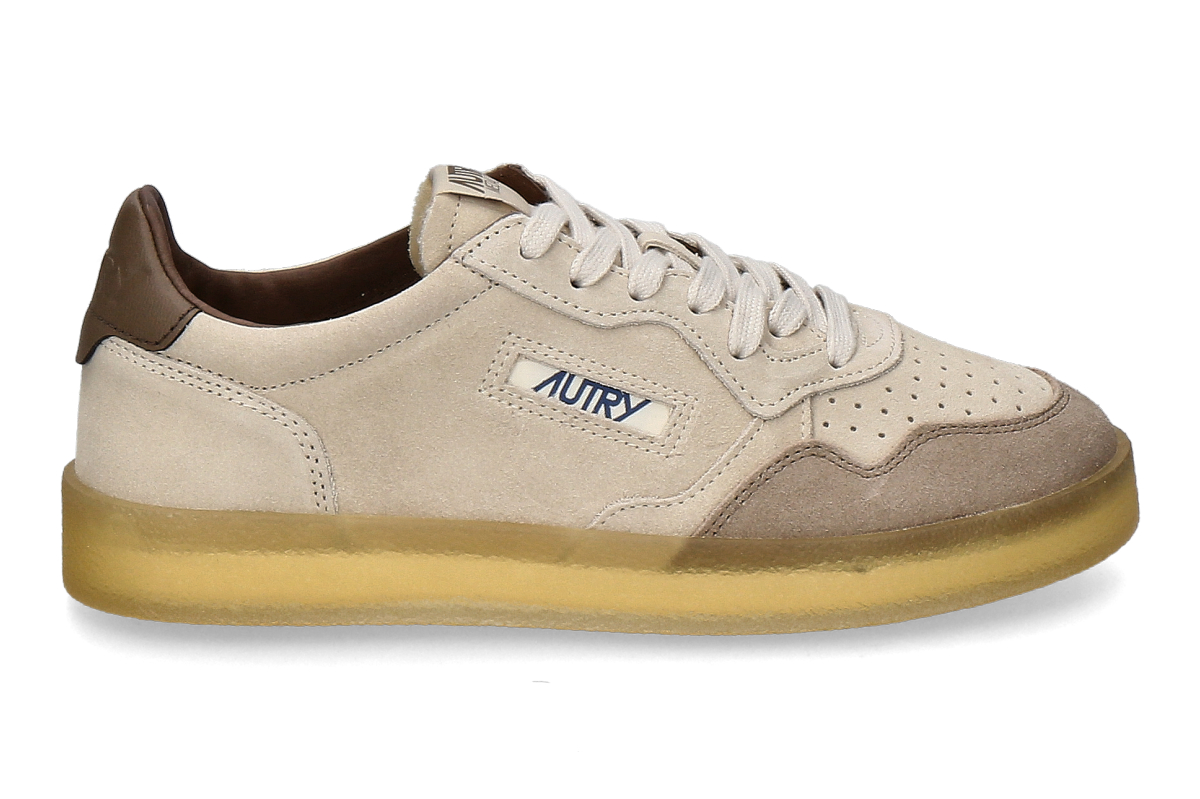 Autry Herren- Sneaker MEDALIST LOW HQ01- beige/ braun
