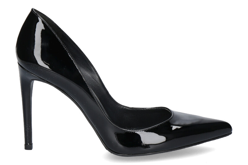 Stuart Weitzman Pumps CURVIA BLACK PATENT (38½)