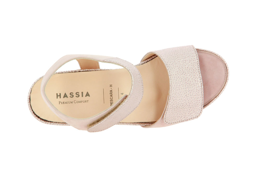 Hassia Keilsandale PESCARA METALCERVO ROSE (40½)