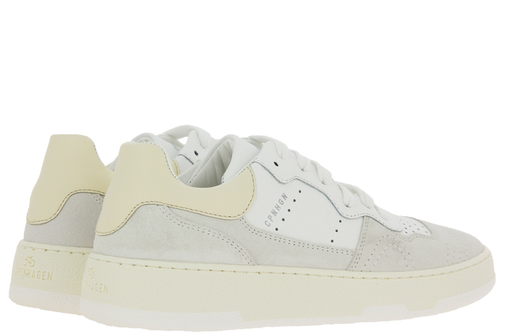 Copenhagen Sneaker LEAHTER MIX WHITE BUTTER ZN7312