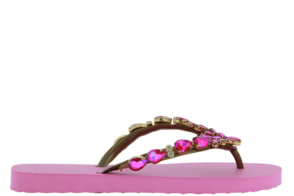 Chanclas Zehensteg Sandale ADELA DIAMOND PINK