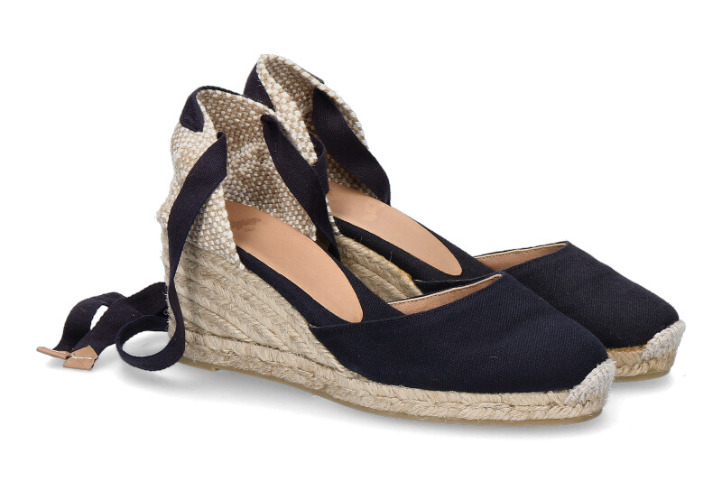 Castaner Keil-Espadrilles Carina AZUL MARINO BLUE