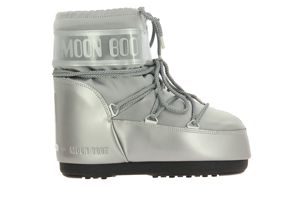 Moon Boot Snowboots ICON LOW GLANCE SILVER
