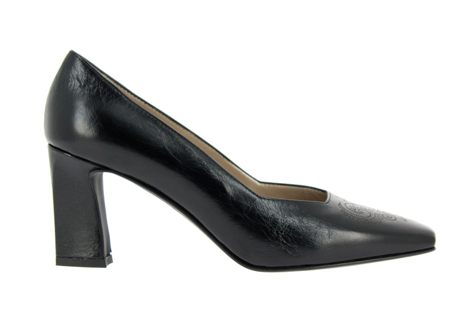 dirndl + bua Pumps LUXOUR NAPPA NERO (42)
