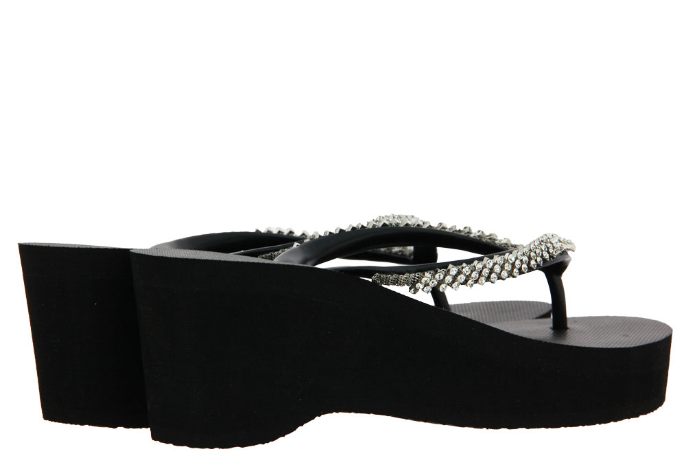 Uzurii Flip Flop CLASSIC HIGH HEEL BLACK (35-36)