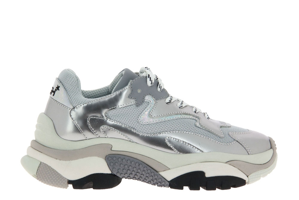 ASH Sneaker ADDICT SATIN MIRROR MESH REFLEX ANTIC SILVER (40)