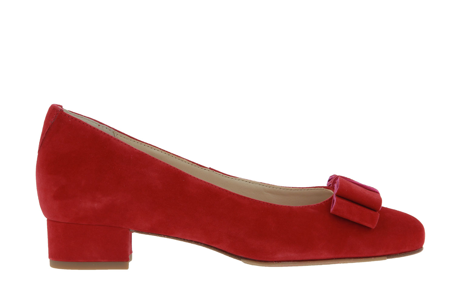 Hassia Pumps MARBELLA WEITE-H SAMTZIEGE ROSSO (37½)