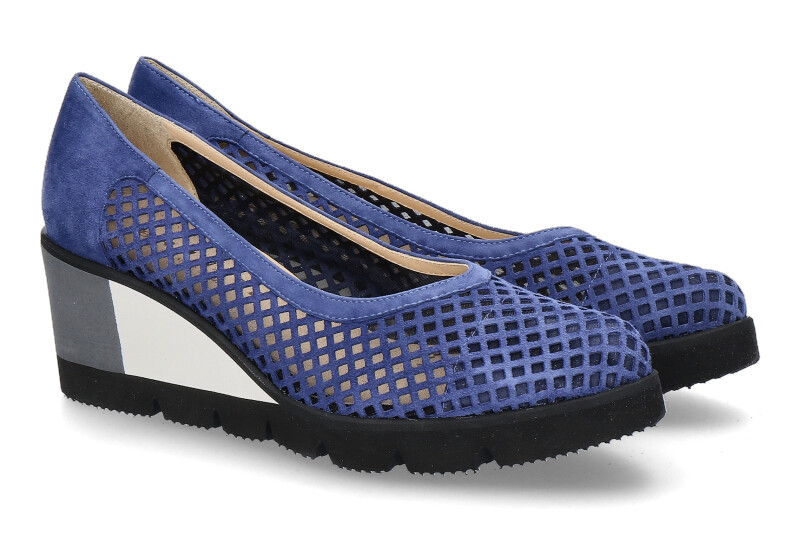 Brunate Keilslipper NABRU CAMOSCIO AZURE