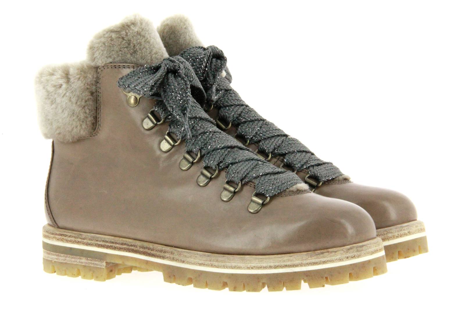 Attilio Giusti Leombruni Stiefelette gefüttert MOLE CORK (38½)