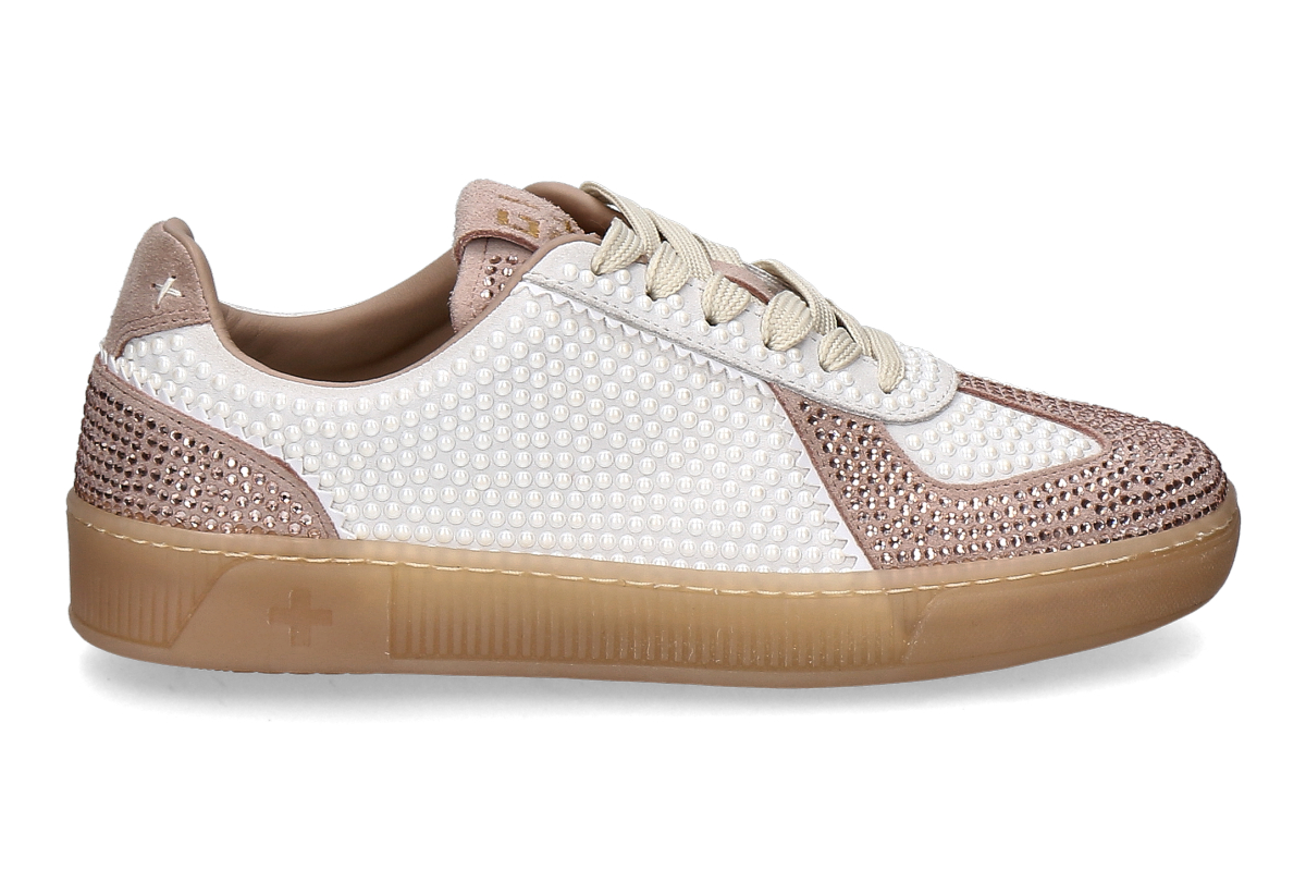 Gio+ Damen- Sneaker BLUE1022 COMBI PERLA- beige/ weiß