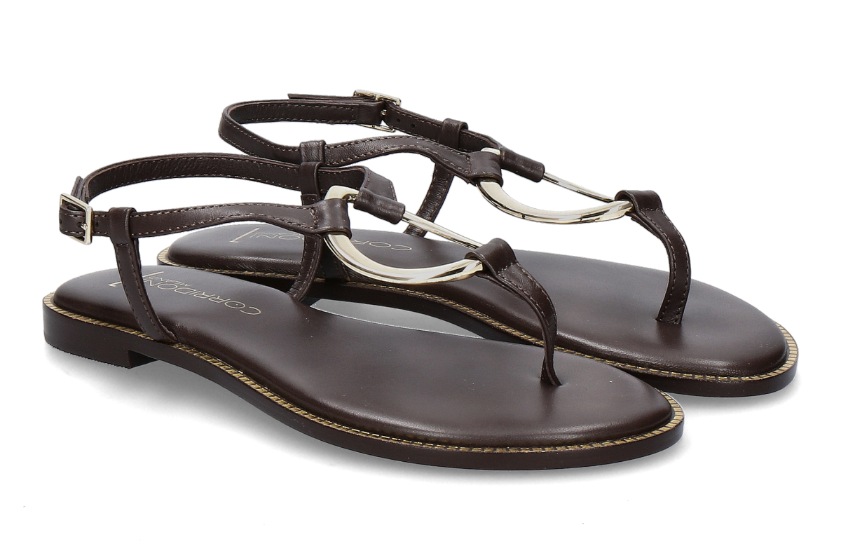 Corridoni 1 Milano Damen- Sandale 8521- chocolate/ braun