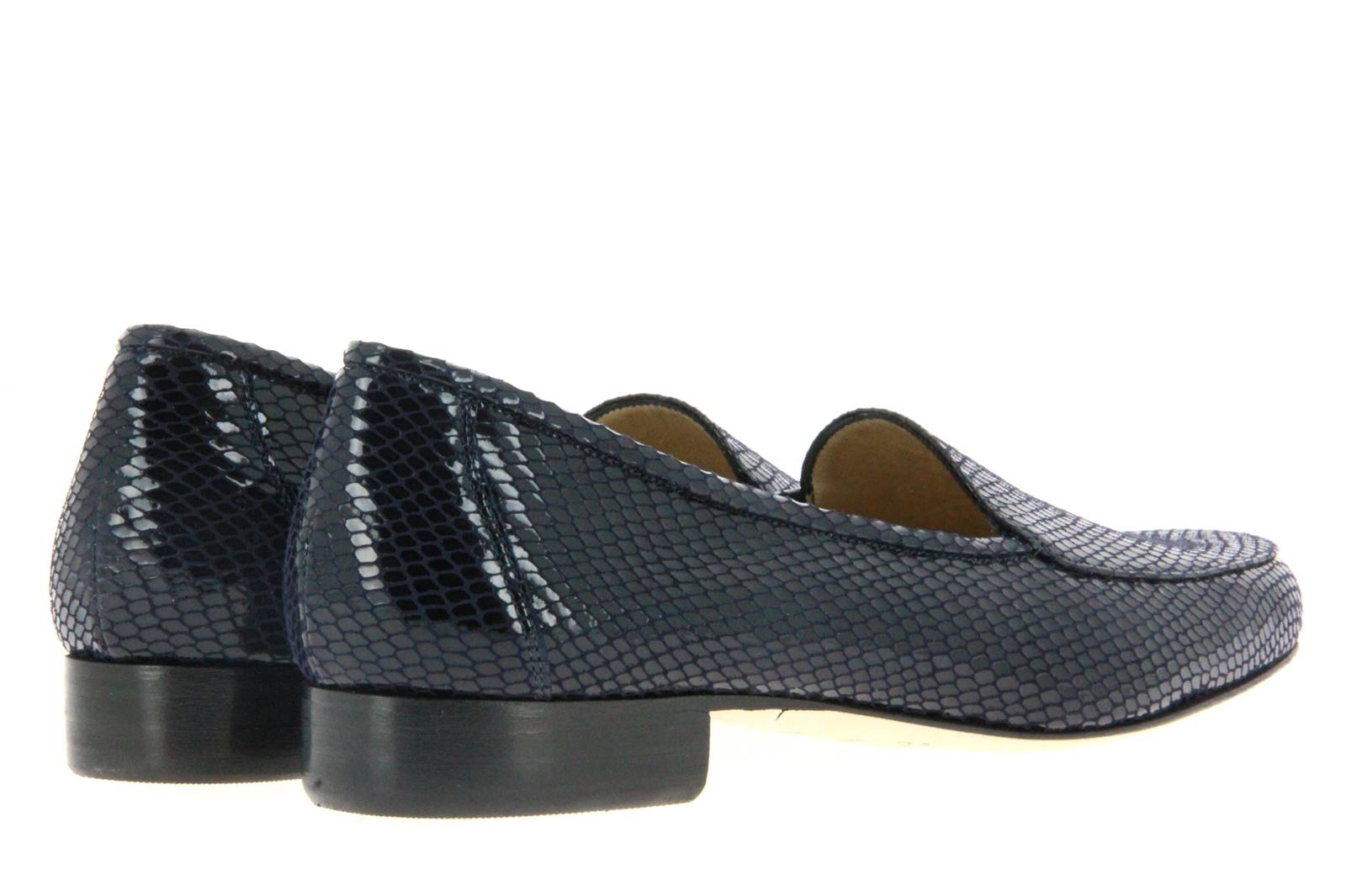 Gabriele Slipper DRAGO STAMPA CAMOSCIO MARINE (41½)