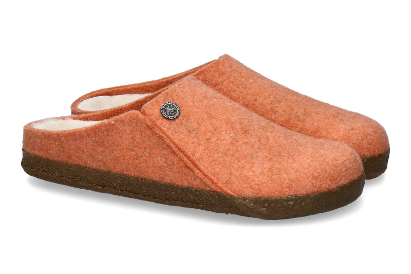 Birkenstock Pantolette ZERMATT RIVET SPLIT -papaya