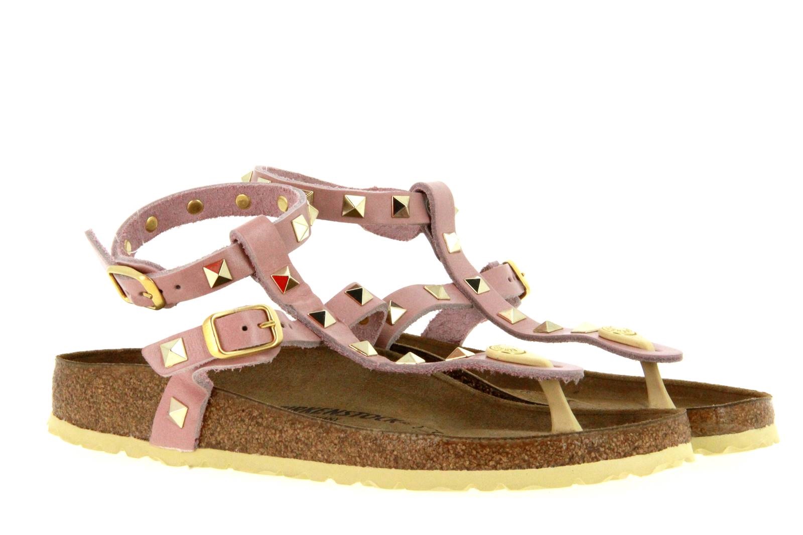 Birkenstock Sandale MARILLIA NIETEN SCHMAL ROSE REPTILE (35)