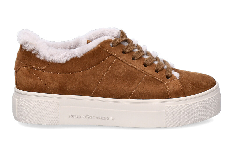 Kennel und Schmenger Sneaker gefüttert BIG SUEDE LAMMFELL BOURBON (38½)