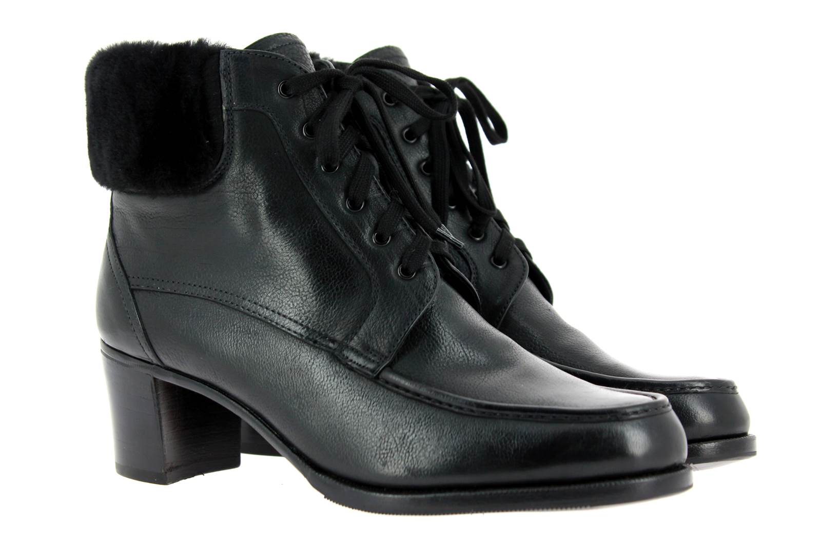 Gravati Stiefelette gefüttert CALF NERO (36½)