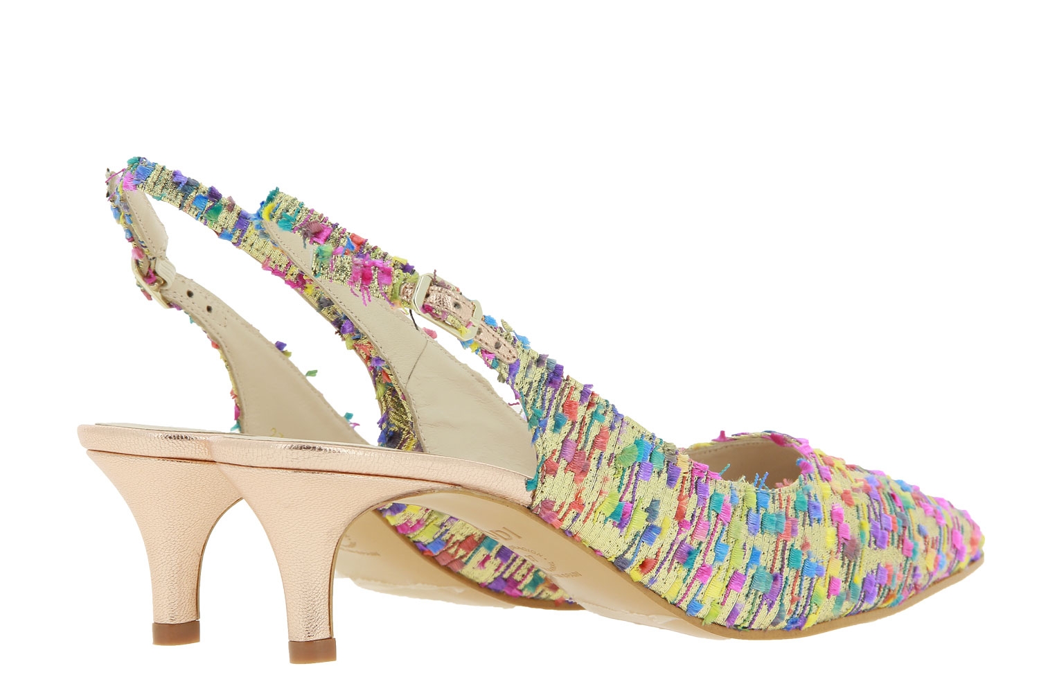 Lodi Slingpumps CREMA-TEX PARTY CAVA SOL NUDE (36½)