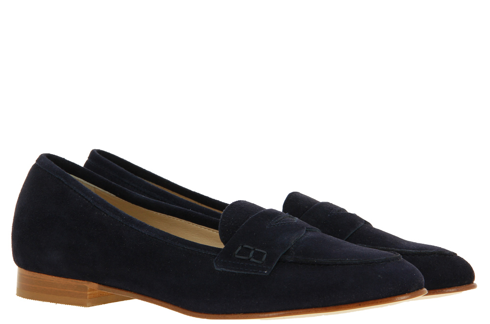 Luca Grossi Slipper CAMOSCIO BLU 2117M