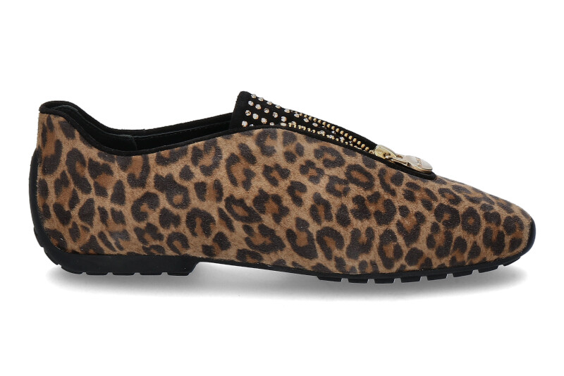 Mania Slipper CAMOISCO LEOPARDINO SWAROVSKI (40)