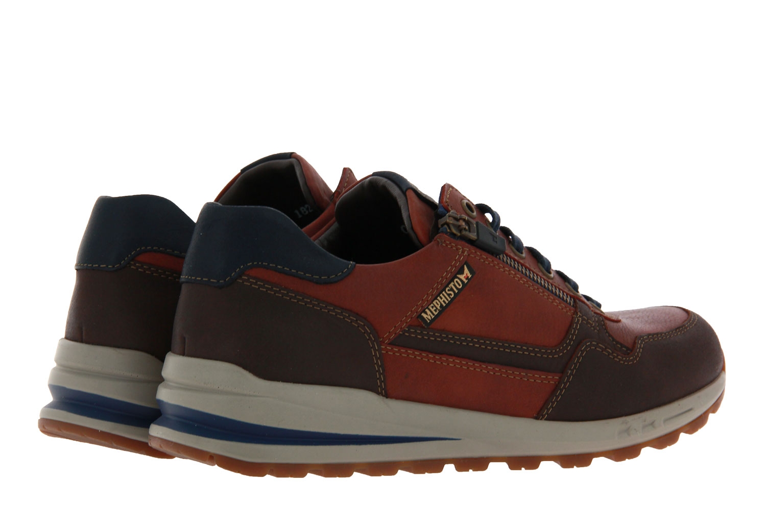 Mephisto Sneaker BRADLEY VELOURSPORT DARK BROWN (44½)