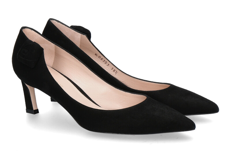 Stuart Weitzman Pumps BLACK SEDA SUEDE (39)