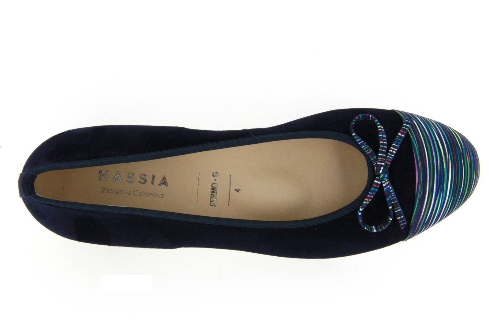 Hassia Ballerina FERMO G SAMTZIEGE-LEDER DARKBLUE (42)