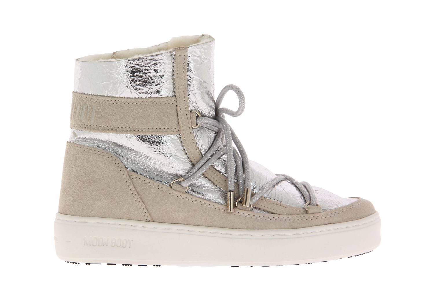 Moon Boot Snowboot gefüttert PLUSE Z.CRACKED SILVER (40) Moon Boot Snowboot gefüttert PLUSE Z.CRACKED SILVER (40)
