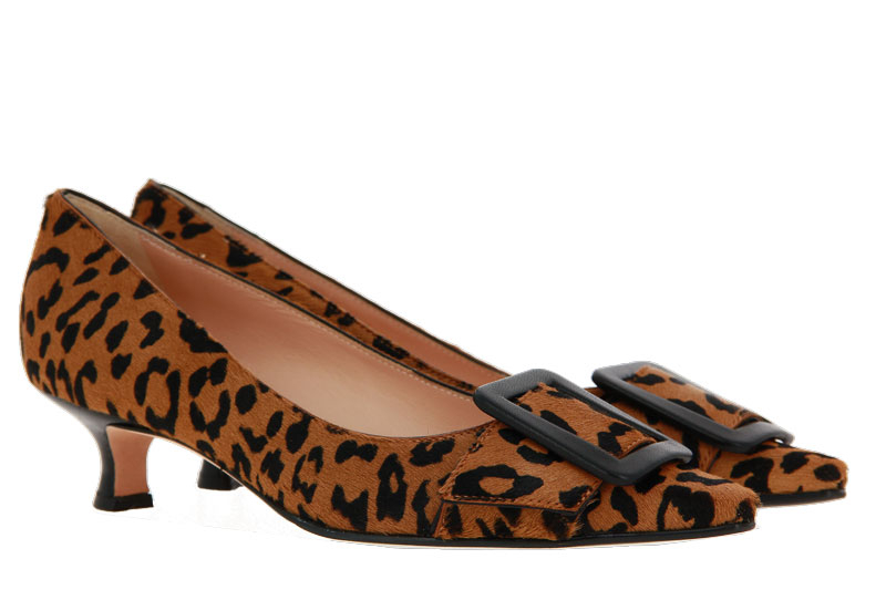 Unützer Pumps PONY AFRICA NAPPA NERA (40)