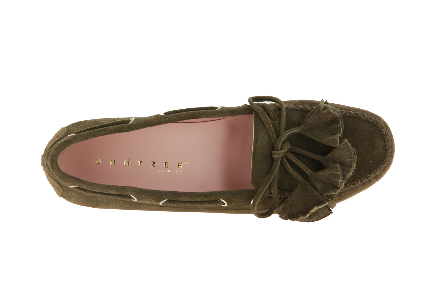 Unützer Slipper VELOUR KHAKI (42)