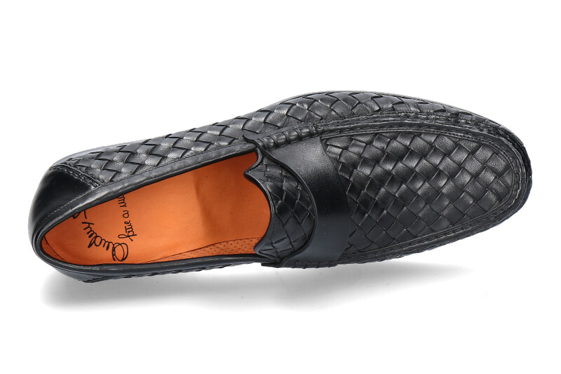 Santoni Slipper LEATHER BLACK (42½) Santoni Slipper LEATHER BLACK (42½)